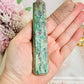 Natural 14cm Tall Ruby Fuchsite Obelisk | Tower