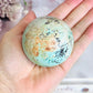 A Rare Stone ~ Genuine Inca Turquoise Sphere 243grams On Stand
