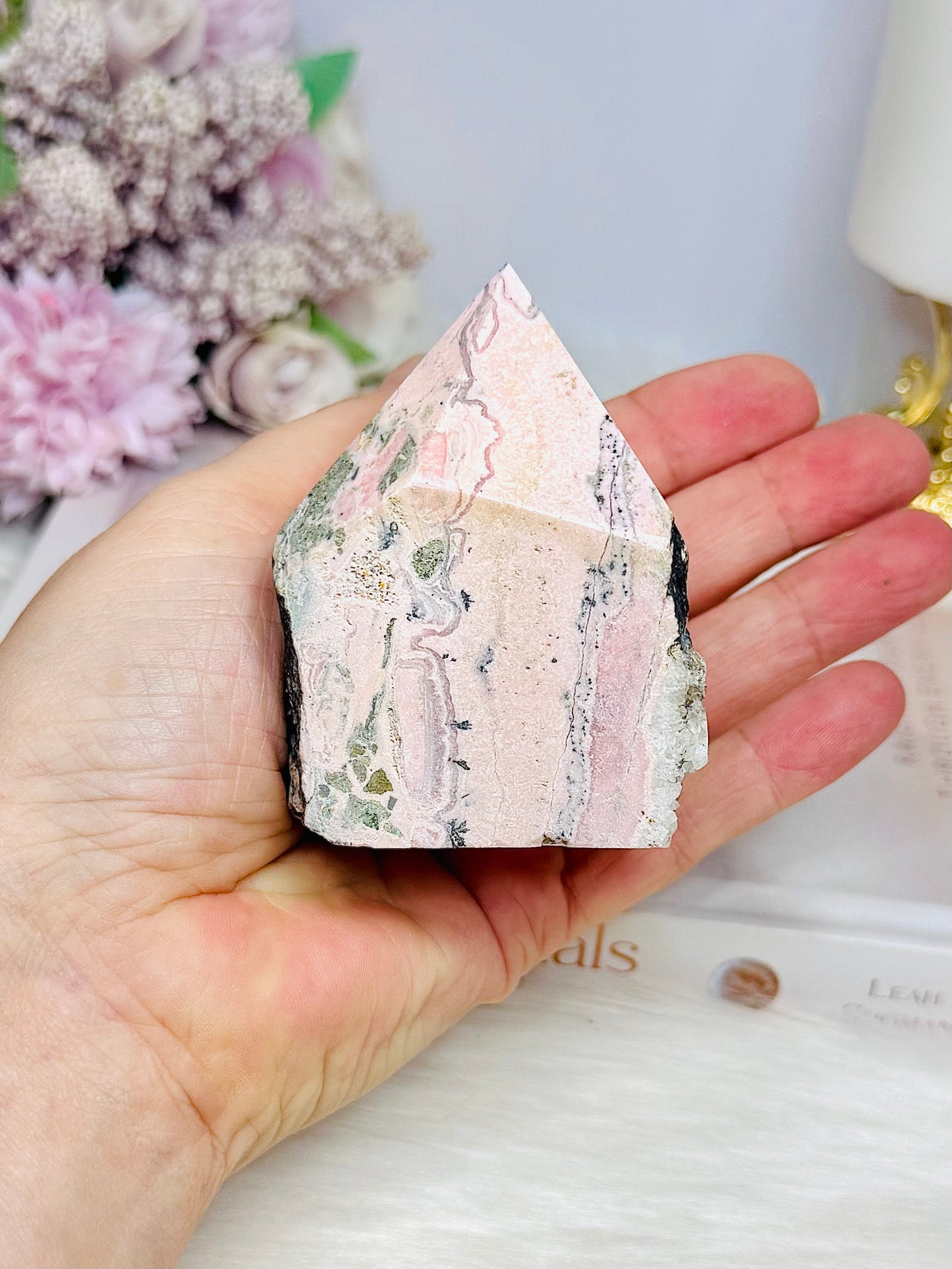Rhodochrosite Polished Point 330g