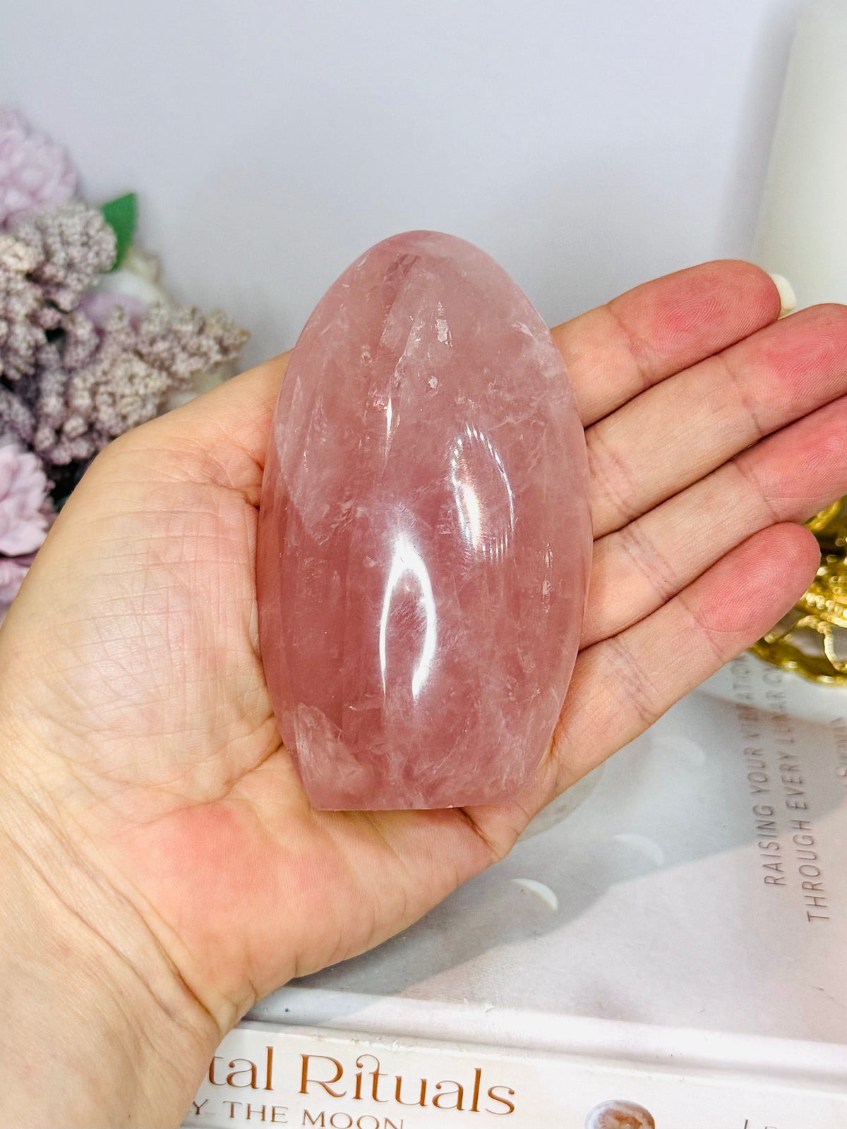 Rose Quartz Freeform 260g