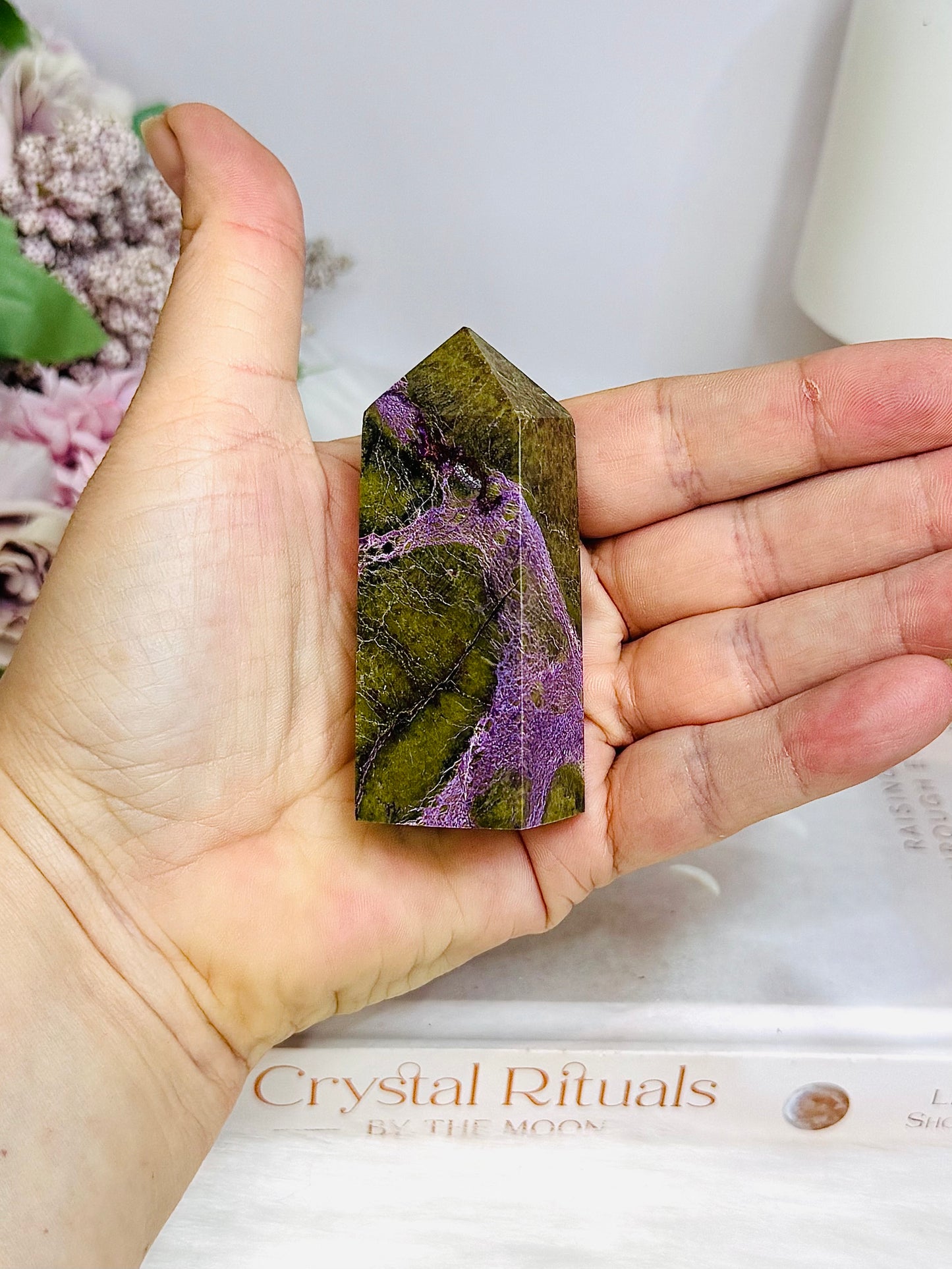 Rare Natural Stitchtite | Atlantisite Tower 7cm