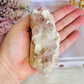 Incredible Natural Pink Lithium Quartz Cluster 10.5cm
