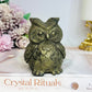Large Pyrite Owl 8cm 605g