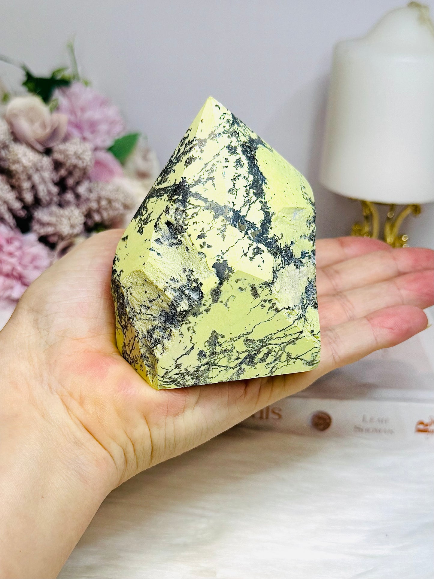 Large Serpentine Polished Point Freeform 481g