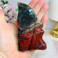 Blood Stone Carved Fairy 11cm