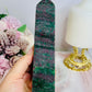 Ruby in  Fuchsite Tower 15.5cm UV Reactive