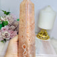 Pink Amethyst Druzy Chunky Large Tower 18.5cm