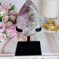 Polished Chunky Amethyst Flame | Freeform on Stand 17cm 683g
