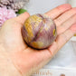 Indonesian Polychrome Agate Sphere on Stand 187g