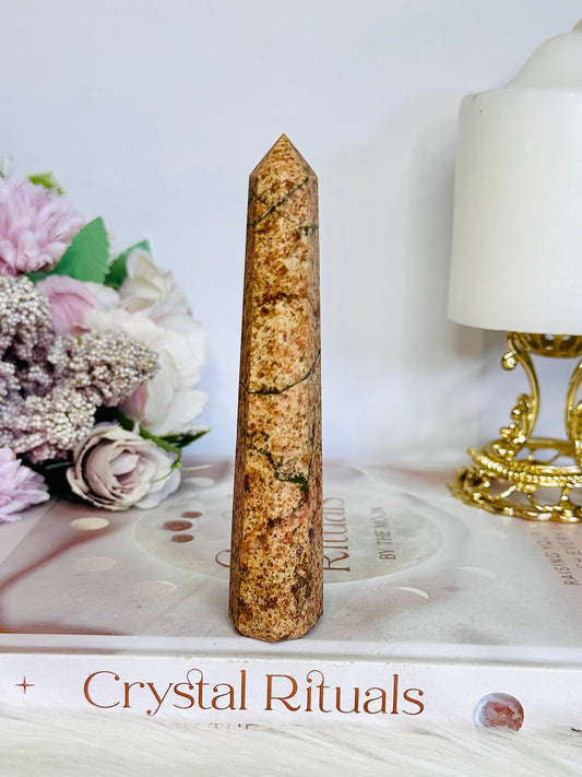 Unakite Tower 12cm