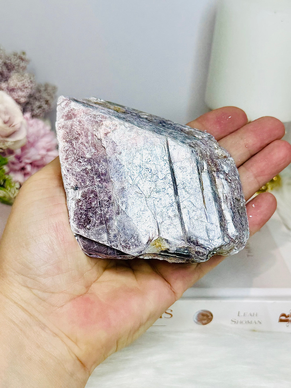 Large Natural Purple Mica Specimen 10cm 406g