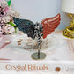 Goldstone X Ruby Zoisite Devil & Angel Wings 8cm
