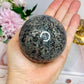 Natural Large Yooperlite (UV Reactive) Sphere on Stand 437g