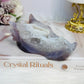 Large Druzy Agate Carved Dragon Head 11cm