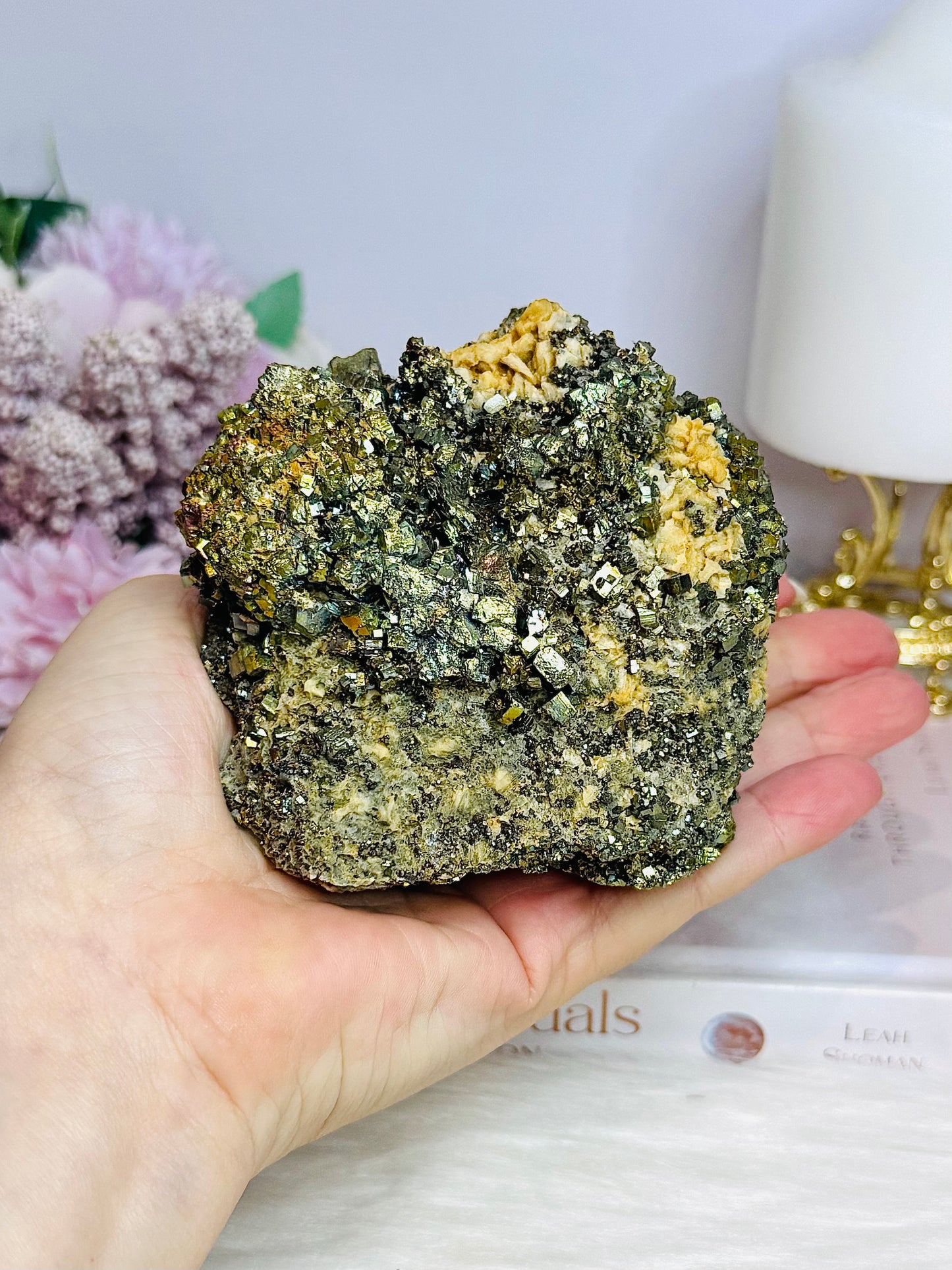 Large Natural Cubed Pyrite Specimen 847g