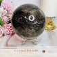 Supports Depression & Anxiety ~ Huge Smokey Quartz Sphere On Stand 1.64KG