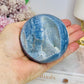 Rare Blue Coral Fossil Sphere on Stand 310g