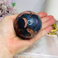 Large Football | Volcano Agate Sphere on Stand 336g