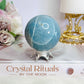 Super Stunning High Grade Natural Trolleite Sphere On Stand 238grams