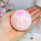 Pink Aragonite Sphere on Stand 367g