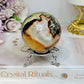 Money Agate Sphere on Stand 278g