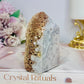 High Grade Druzy Pink Amethyst Chunky Tower 9cm 296g