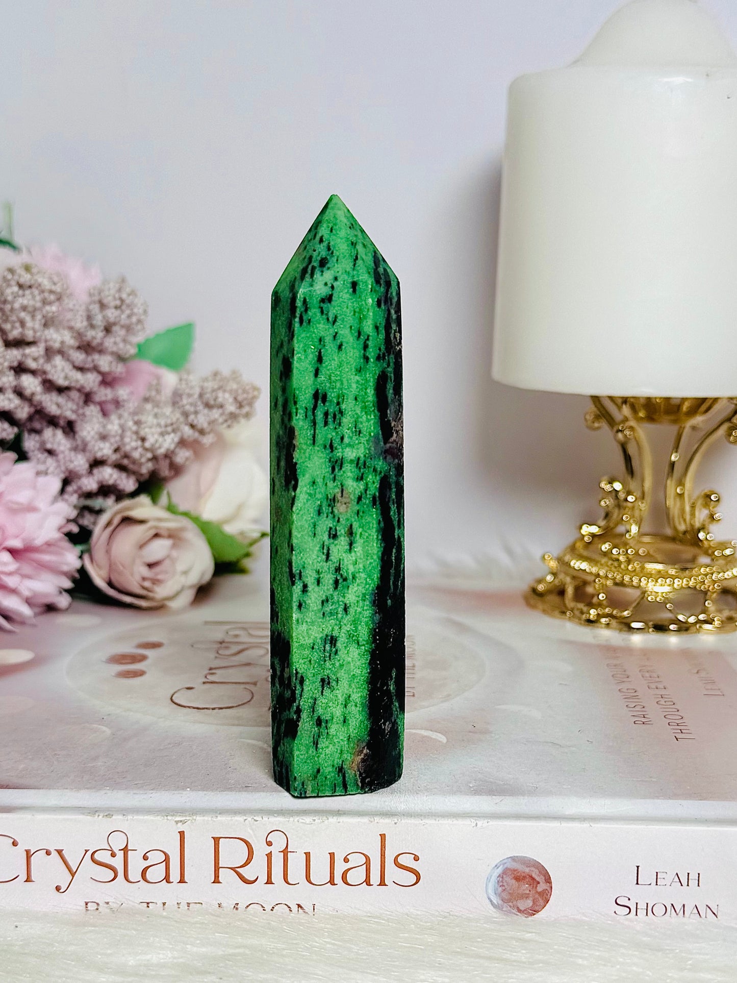 Ruby In Zoisite Tower 11cm