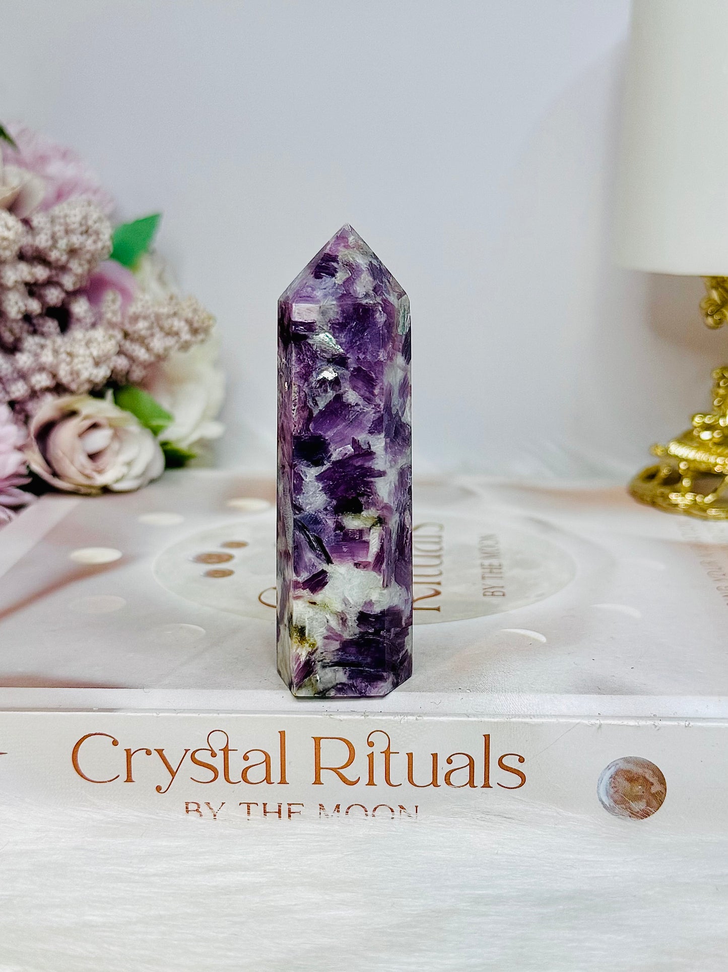 Lepidolite | Purple Mica Tower 8cm