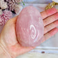 Natural Chunky Rose Quartz Polished Freeform 387g