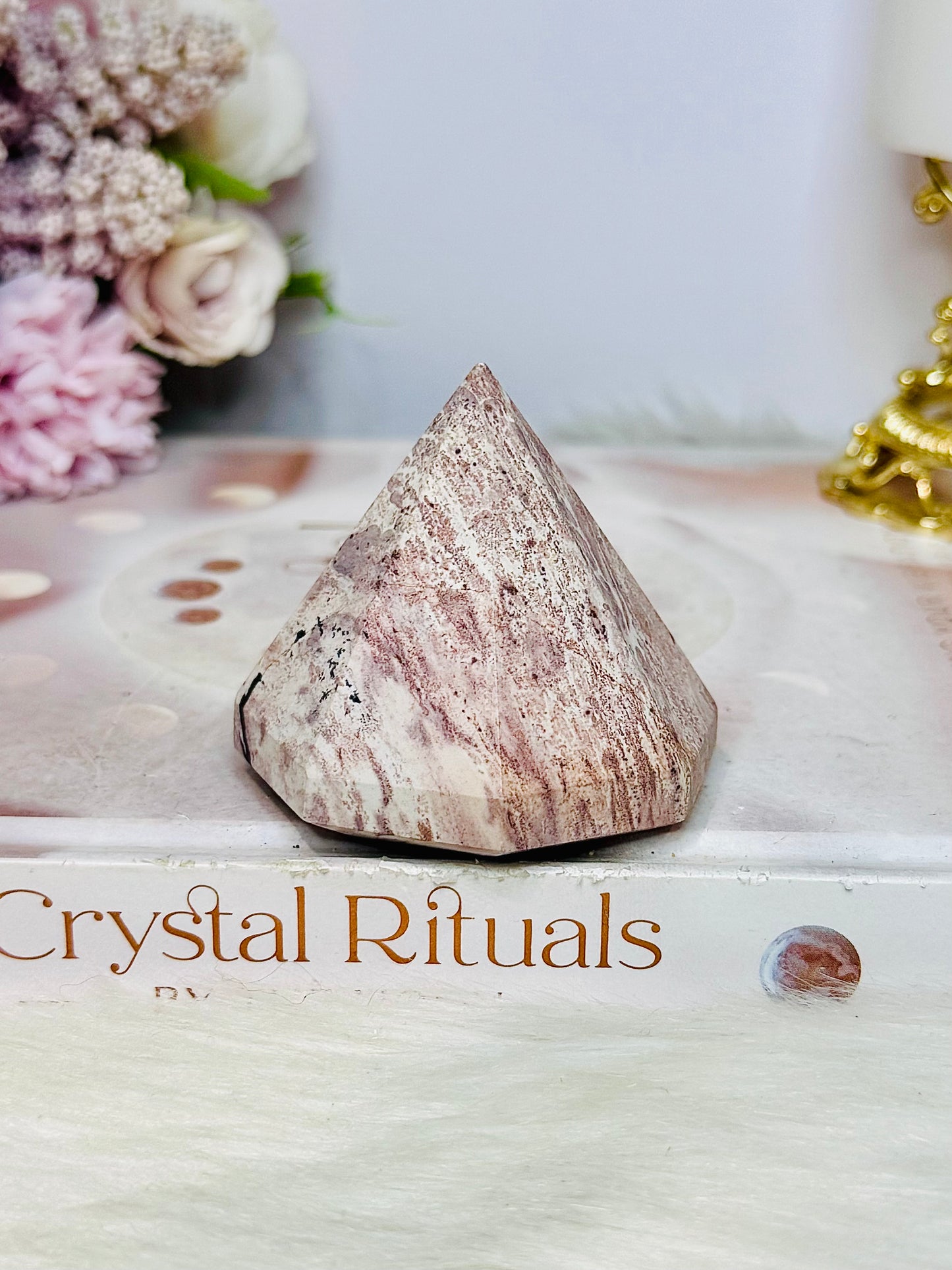 Picture Jasper Freeform Pyramid 148g