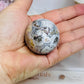 Mexican Agate Sphere On Stand 97g