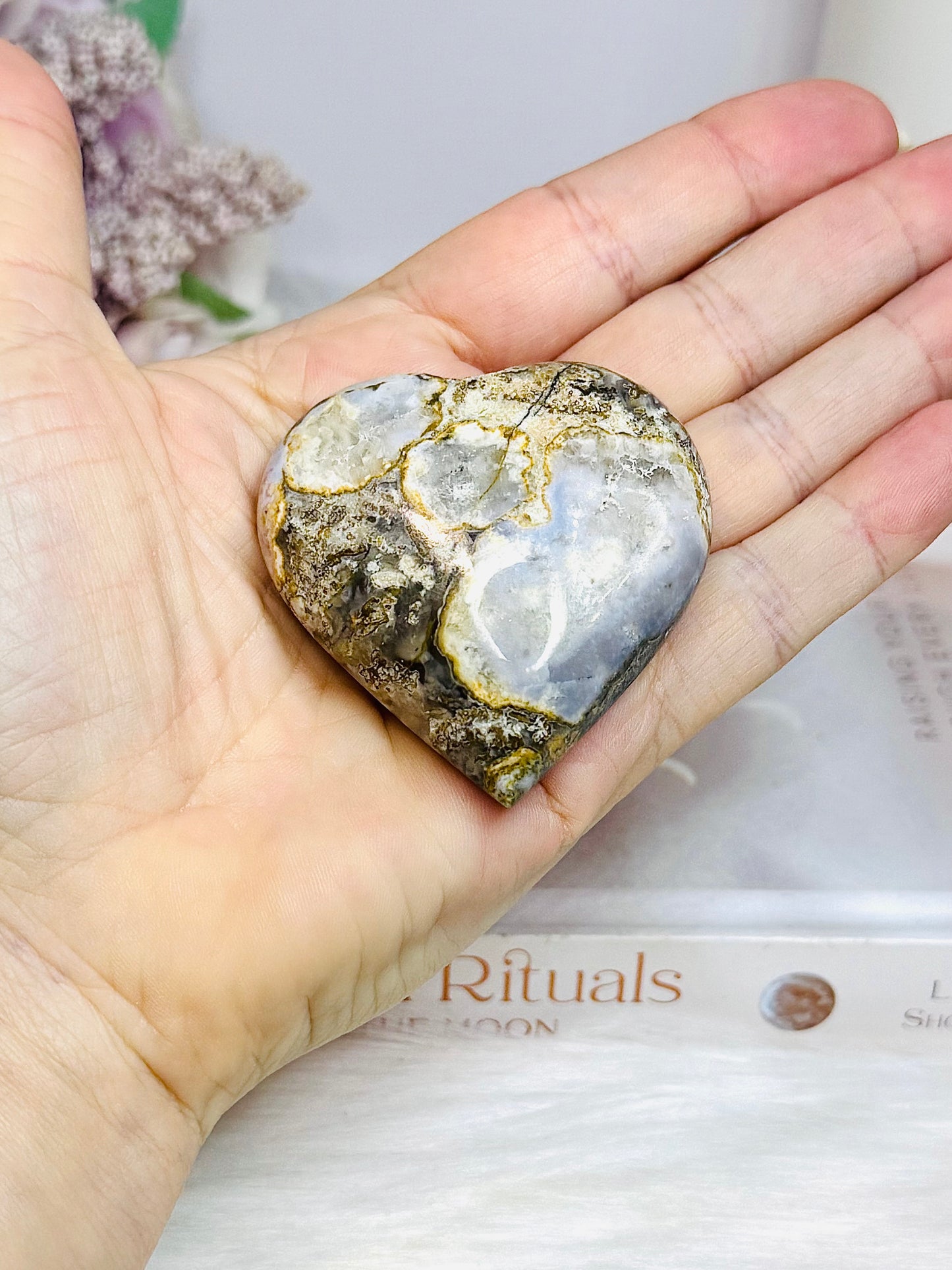 King Cobra Jasper Heart 5.5cm