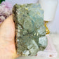 Rare Large Natural Blue Fluorite Specimen with Pyrite Inclusions 12cm 696g
