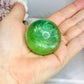 High Grade Green Fluorite Sphere Full of Rainbows On Stand 5cm
