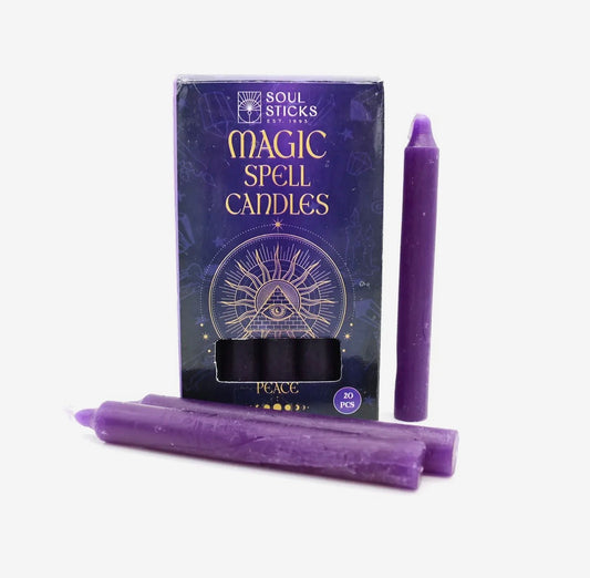 Peace Magic Spell Candles ~  20 Pieces