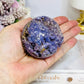 Natural Large Grape Agate | Chalcedony Sphere 247g On Stand