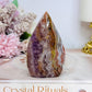Amethyst X Agate Flame 8.5cm