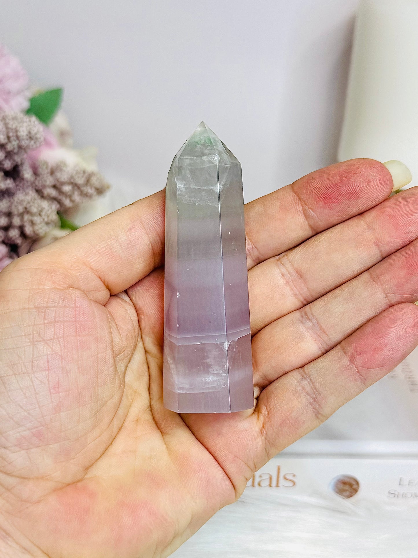 Pastel Fluorite Tower | Point 8cm