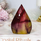 Mookaite Jasper Carved Flame 8cm