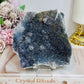 Natural Zeolite (Flower Amethyst) Slab on Stand 11cm