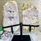 Statement Piece ~ Huge Pink Amethyst Druzy Chunky Butterfly Wings On Stand 33cm x 34cm 4.2KG