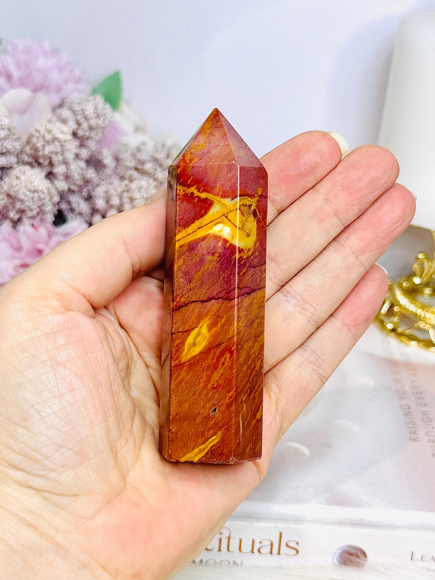 Mookaite Jasper Chunky Tower 10.5cm