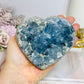 Large Deep Blue Large Chunky Celestite Heart 1.1KG