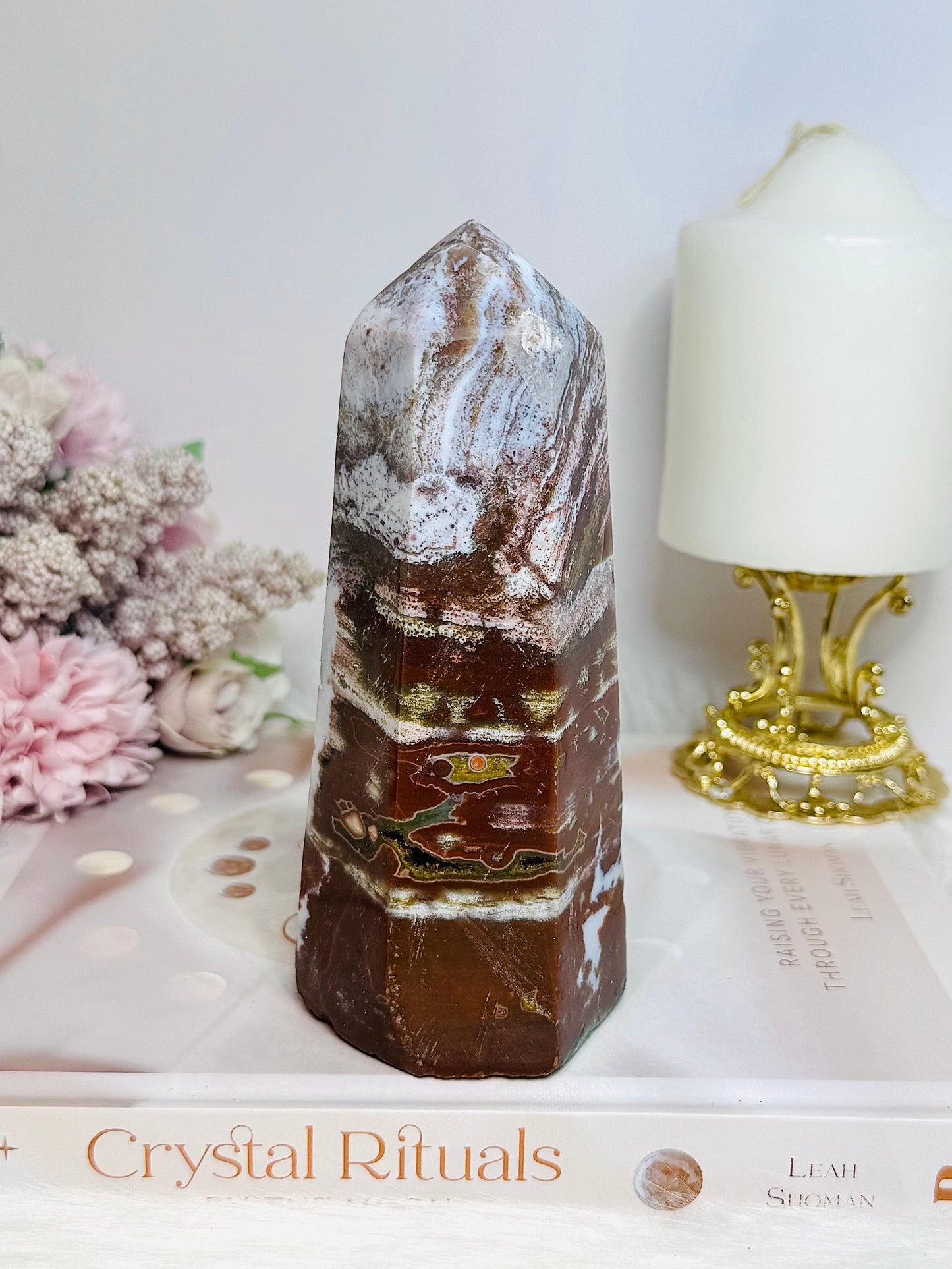 Chunky Ocean Jasper Tower 14cm 620g