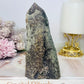 Natural Large Grape Chalcedony Agate Tower 13.5cm 397g