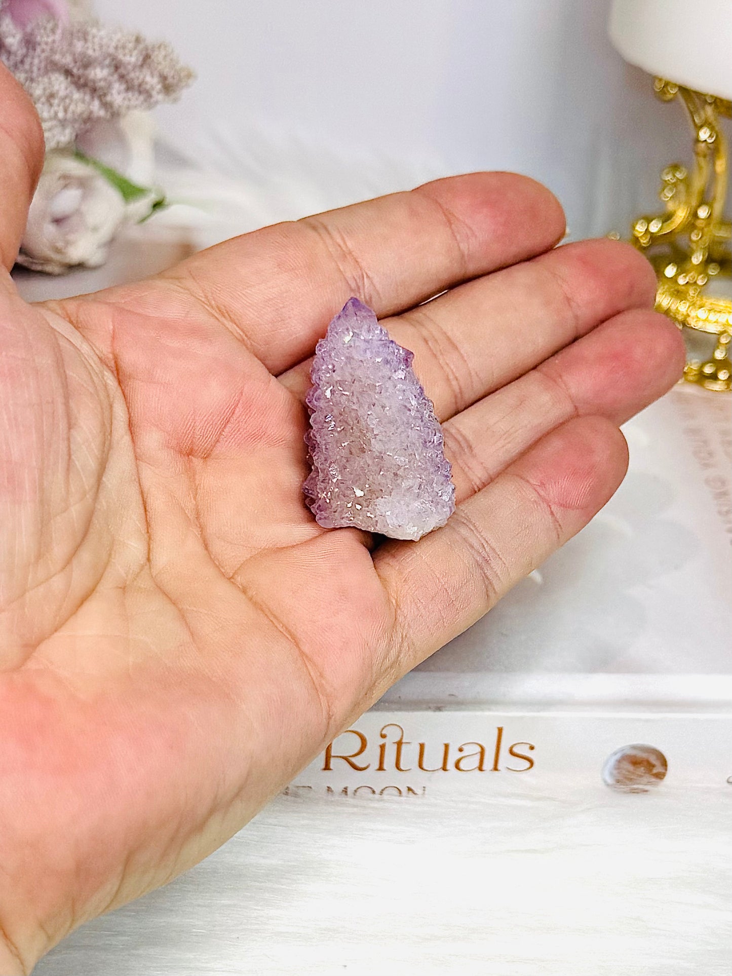 Natural Spirit Quartz Small Cluster