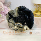 Large Volcano Agate (UV Reactive) Carved Flower 386g