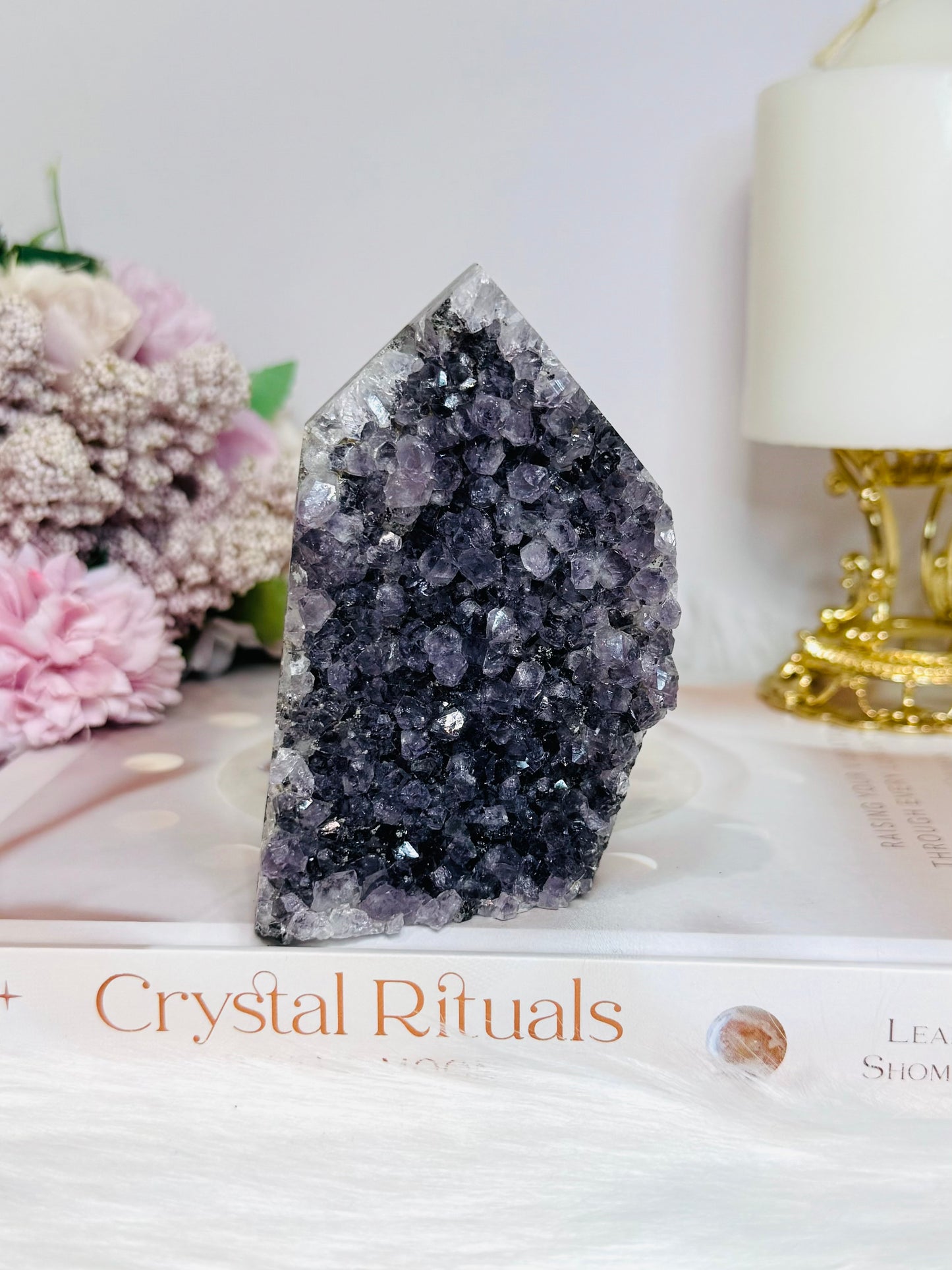 Amethyst Cluster Tower 10cm
