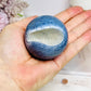 Rare Blue Coral Fossil Sphere on Stand 205g