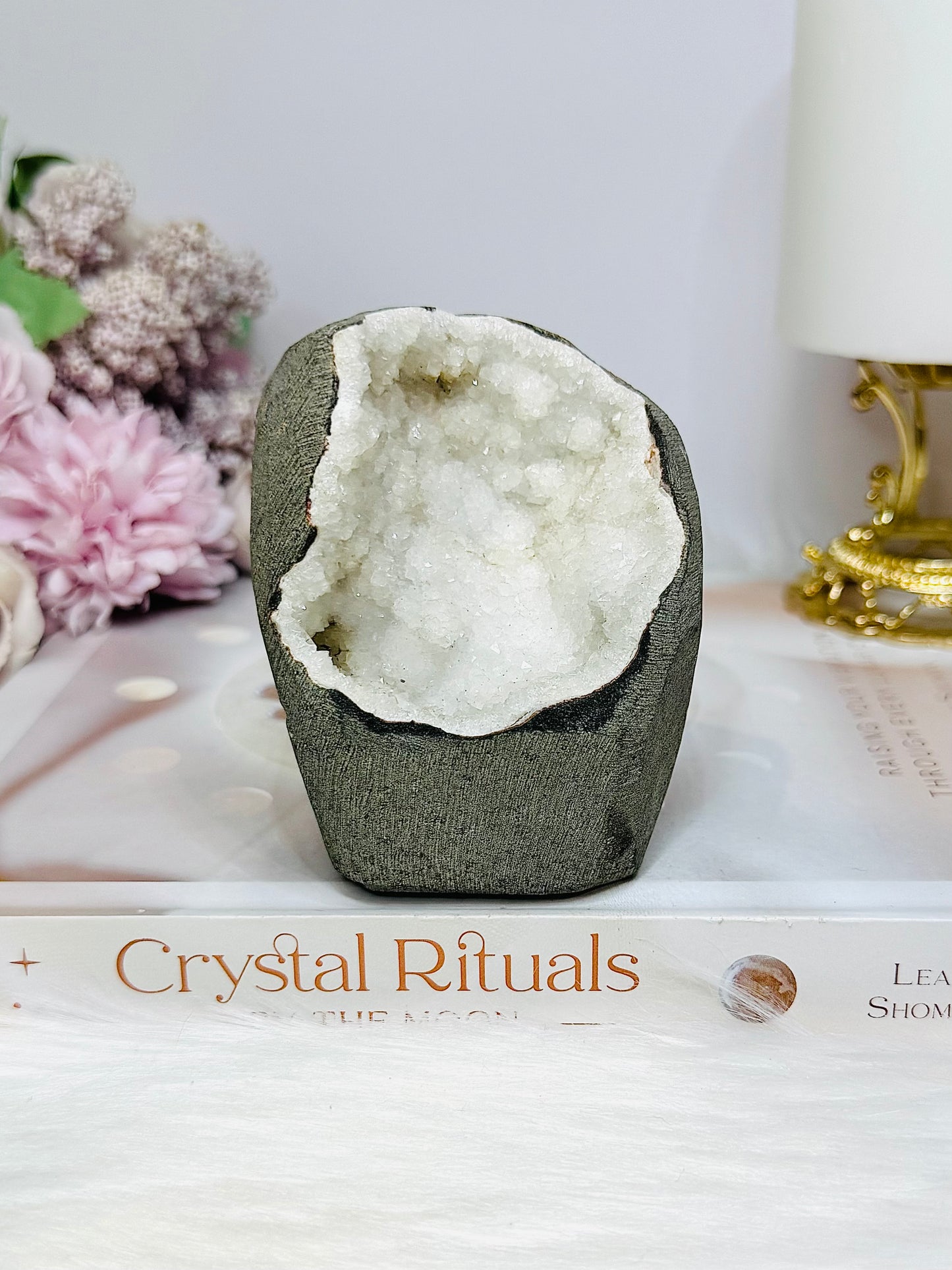 Druzy Apophyllite Freeform 8cm 369g